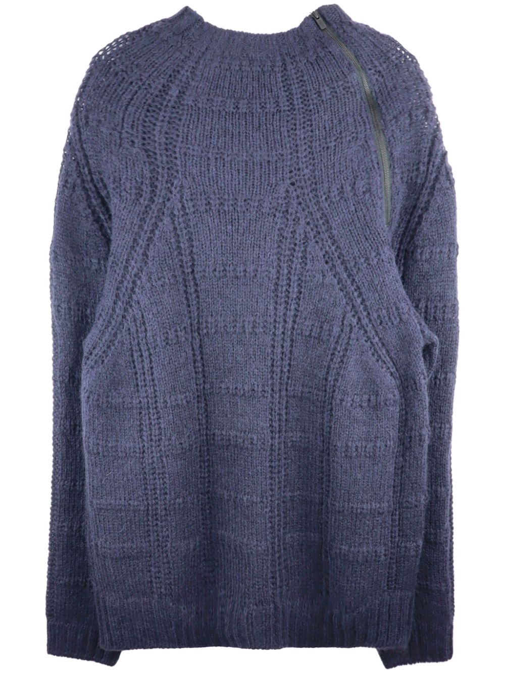 zipped jumper