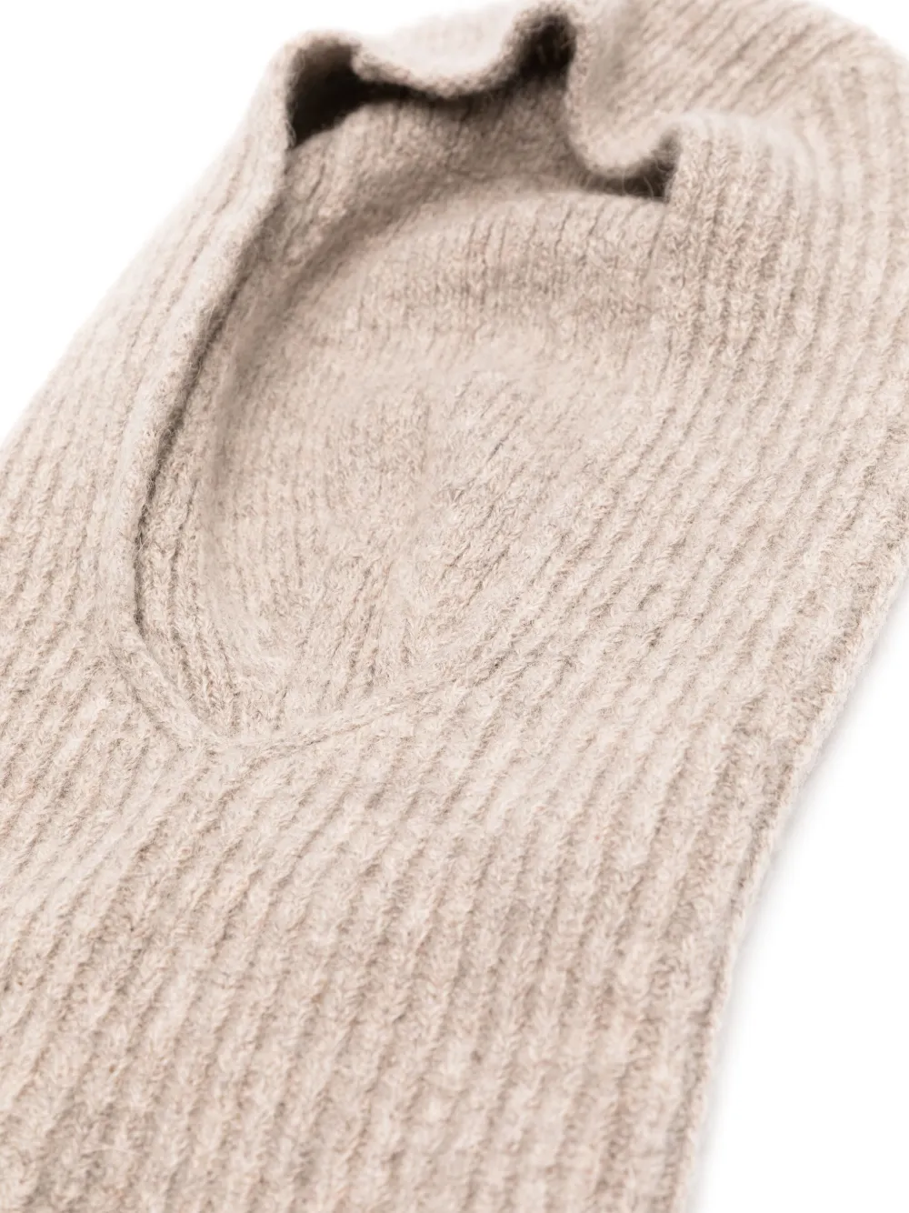 Lauren Manoogian Geribbelde bivakmuts - Beige