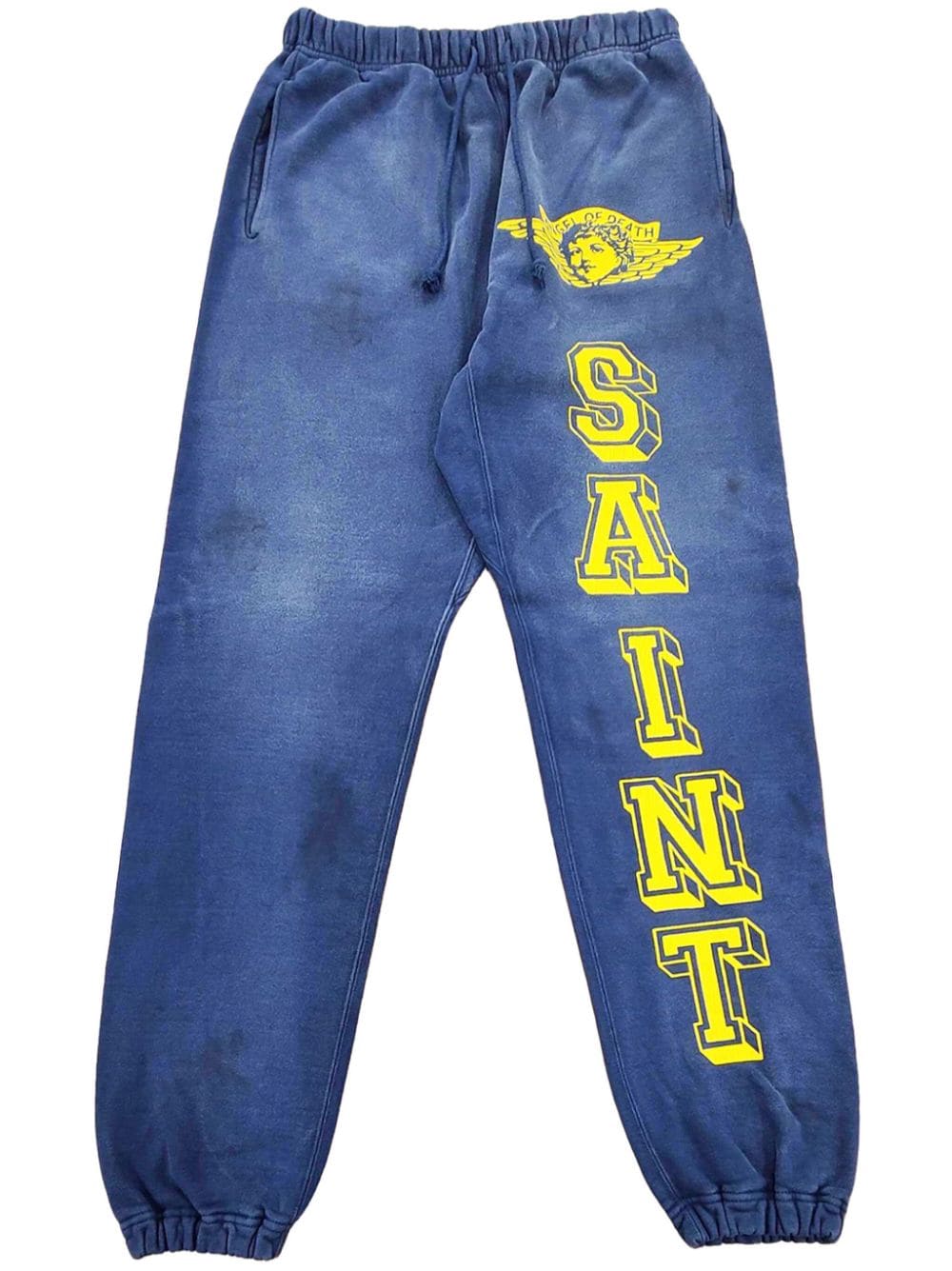 Saint Mxxxxxx Angel Track Pants In Blue