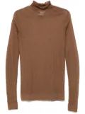 LEMAIRE seamless high-neck top - Brown