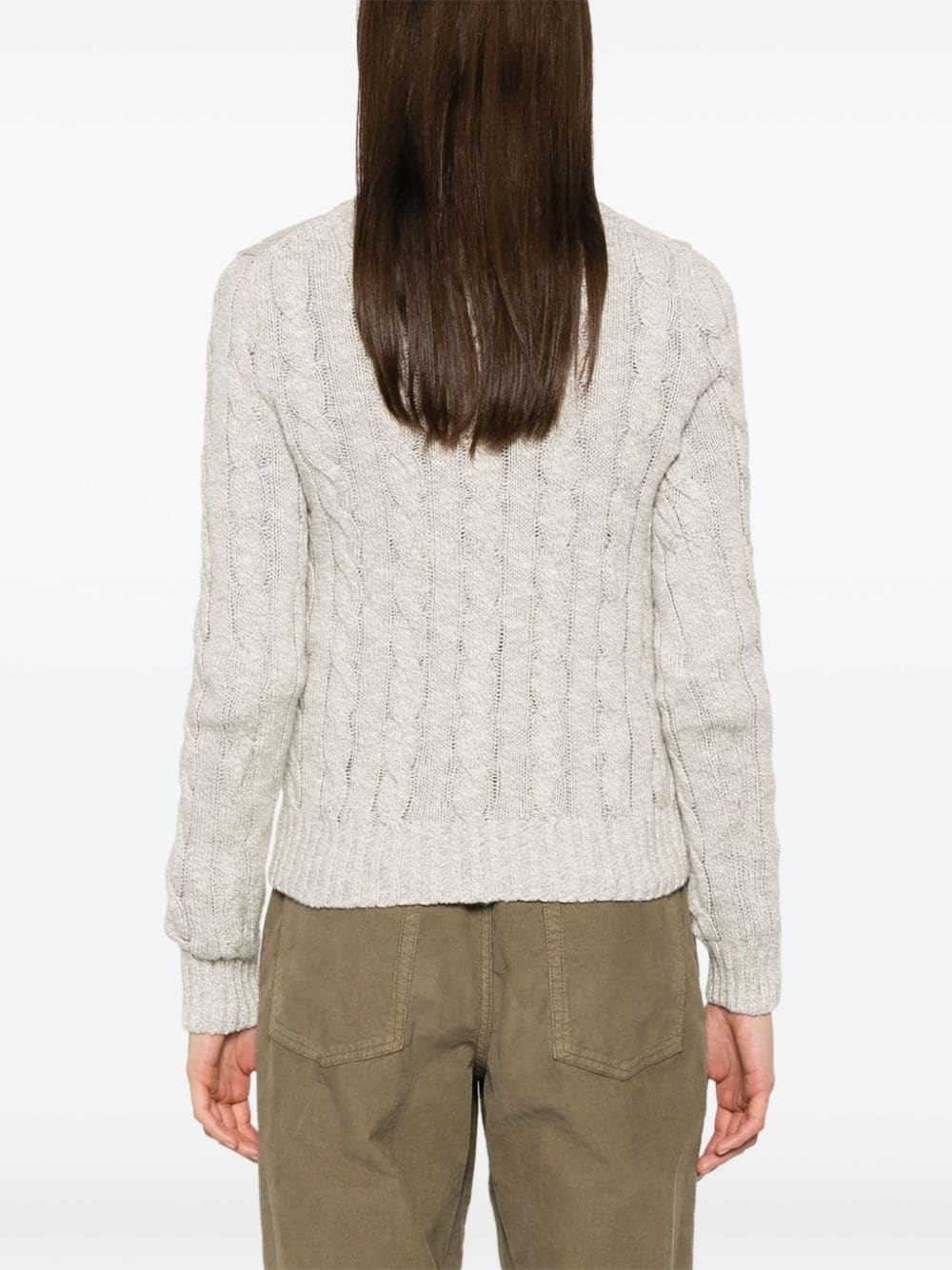 POLO RALPH LAUREN CABLE-KNIT SWEATER 