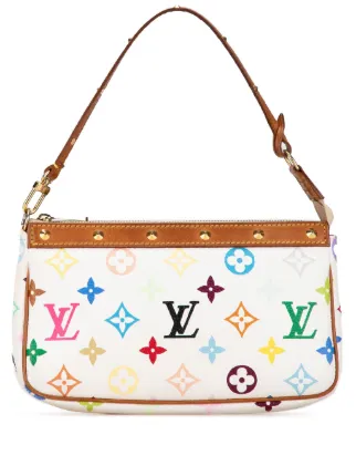 Louis vuitton white pochette sale