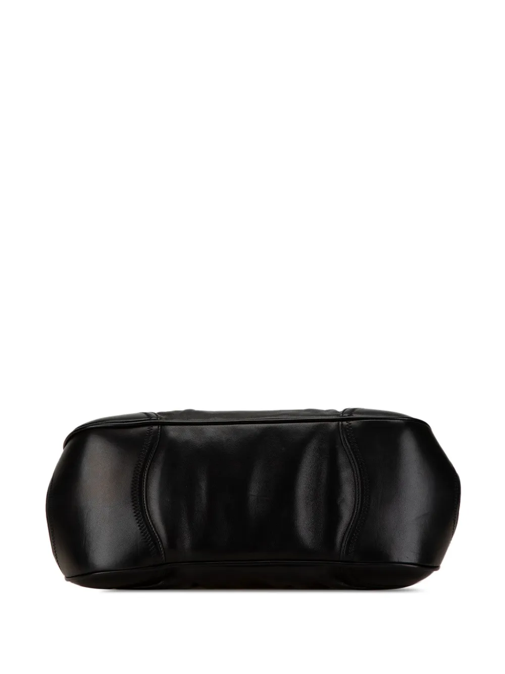 Prada Pre-Owned 2010-2023 leren Sound Lock schoudertas - Zwart