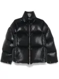 Jil Sander zip-up puffer jacket - Black