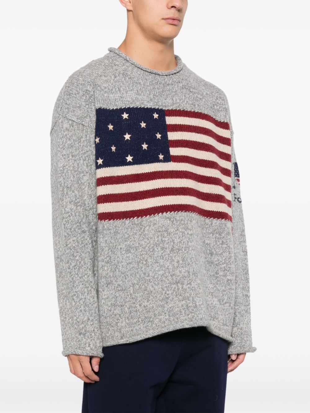 Polo Ralph Lauren flag-motif jumper Men