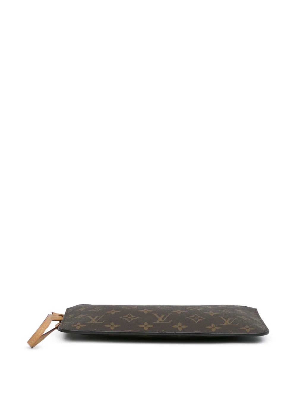 Louis Vuitton Pre-Owned 2015 Monogram Neverfull Pochette buidel - Bruin