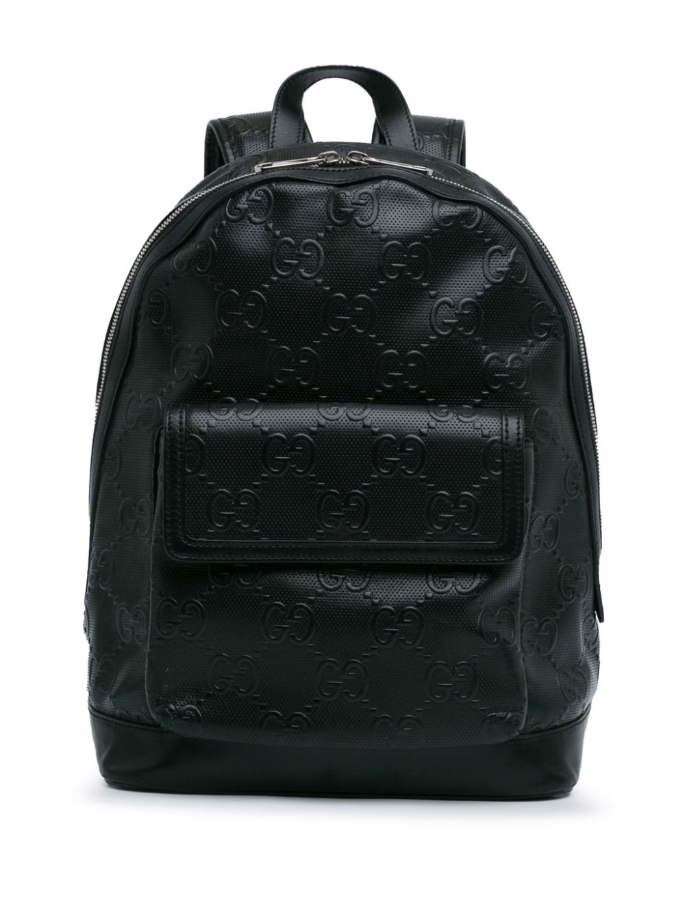 Gucci Pre-Owned 2016-2023 GG Embossed backpack – Black