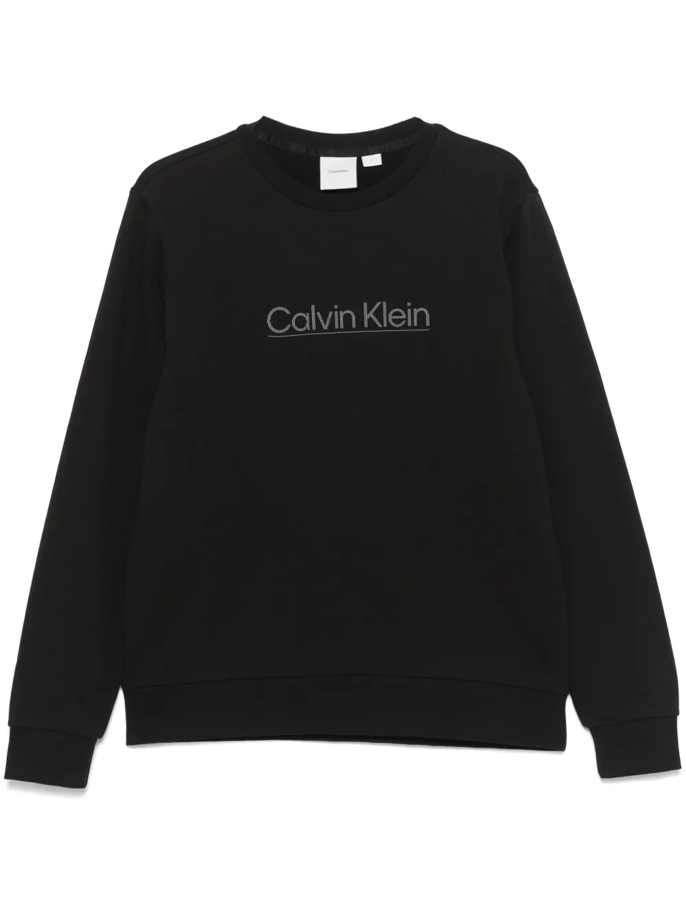 Calvin Klein logo-print sweatshirt – Black