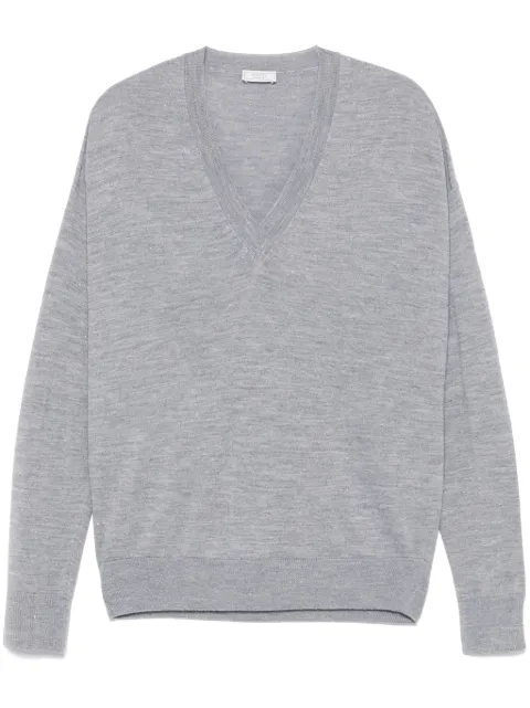 Peserico lurex-detail sweater