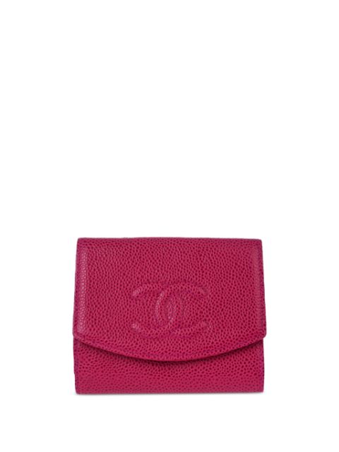 HOT SALE CHANEL 1990-2000s CC wallet Women