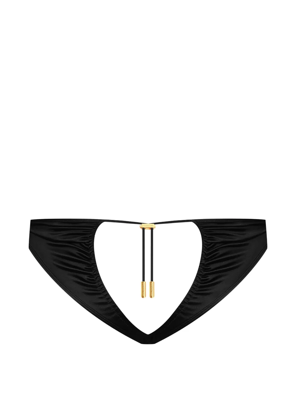 Maison Close Slip met print Zwart