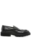 Doucal's penny slot loafers - Black