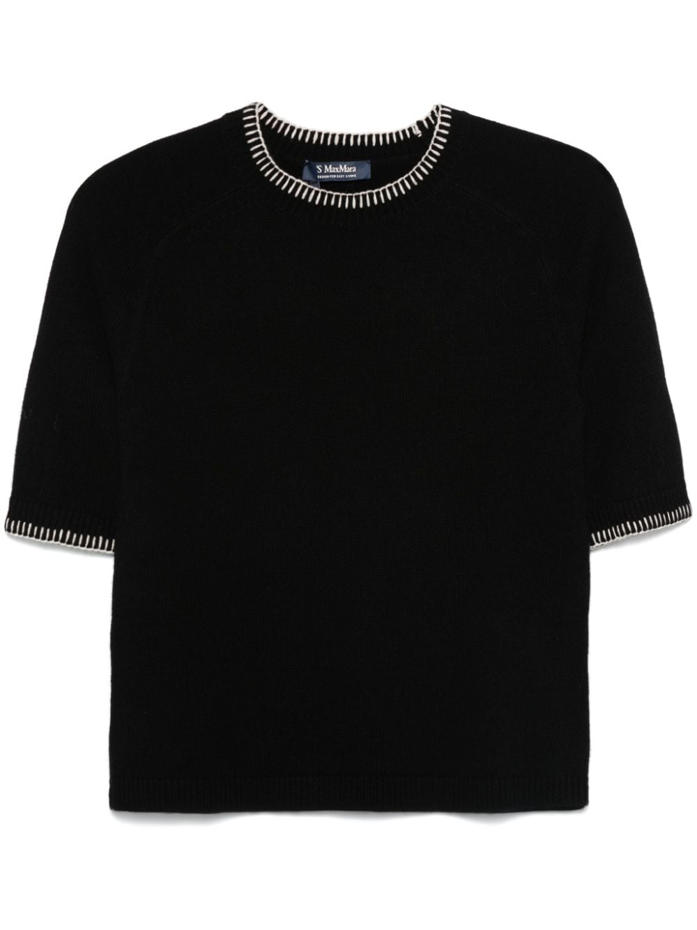 's Max Mara Crew-neck Sweater In Black