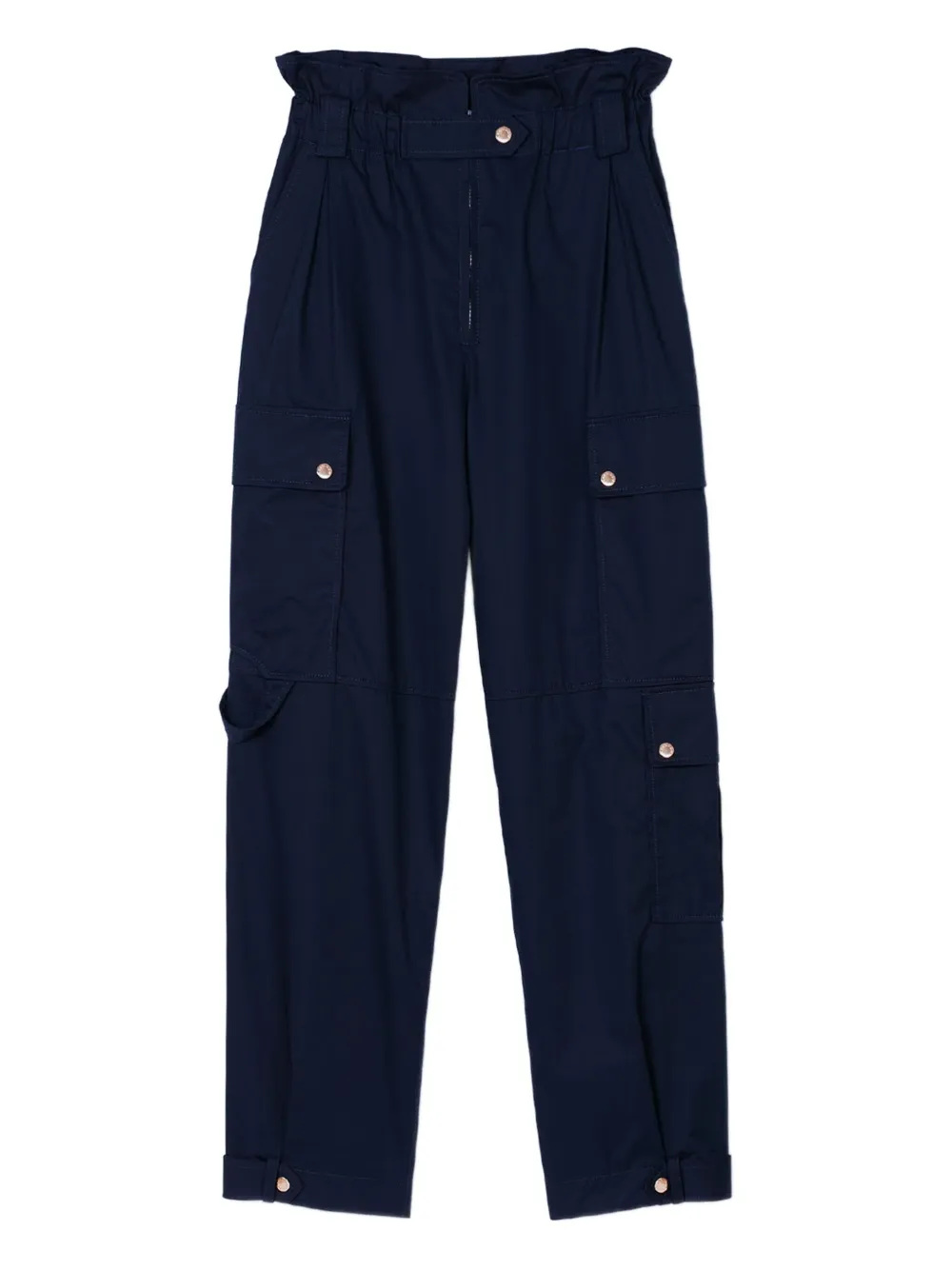SANDRO straight-leg trousers | Blue | Image 1