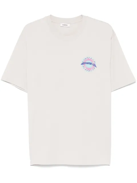 SANDRO playera con logo estampado