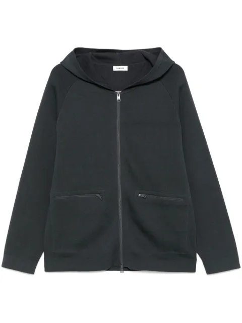 SANDRO zip-up hoodie