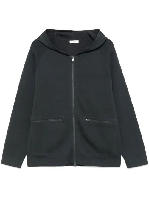 Hoodie à fermeture zippée - SANDRO - Modalova