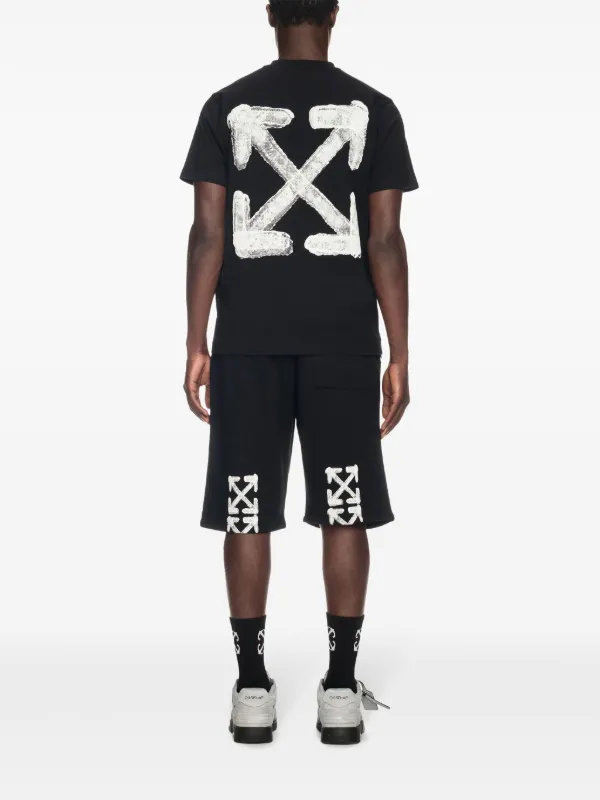 【Off-White】スプレーアロー スリム Tシャツ 正規店購入off-white オフホワイトSPRAY スプレー プリント
