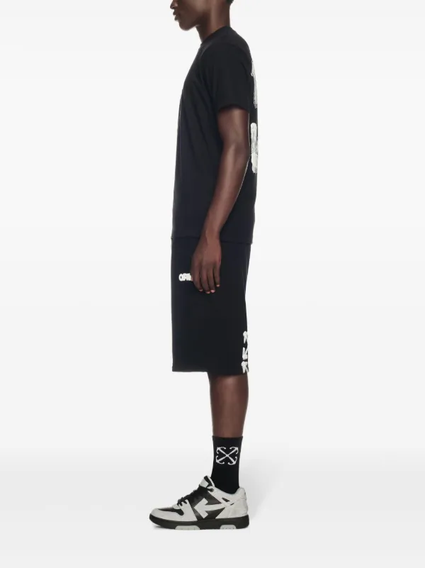Off-White Spray Arrow T-shirt | Black | FARFETCH CA