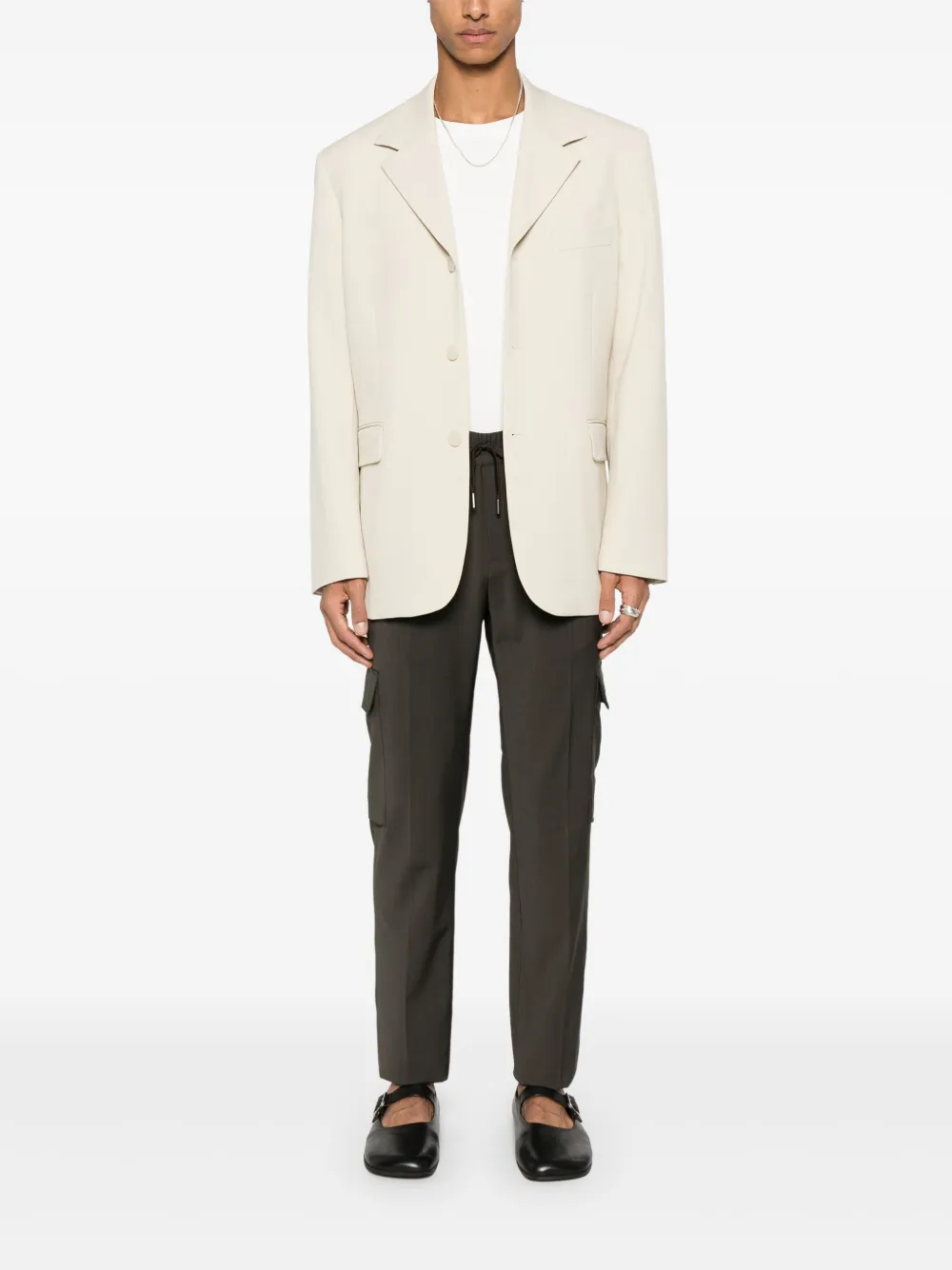 SANDRO twill-weave blazer | Blazers | Image 2