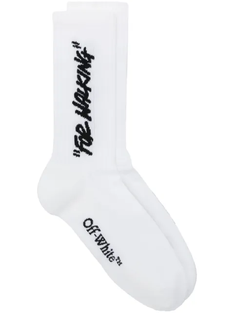 Off white socks selfridges best sale