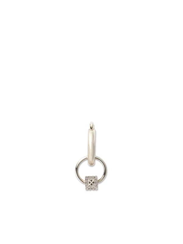 Off-White Dice シングルピアス ミニ | シルバートーン Off-White Dice シングルピアス ミニ | シルバートーン