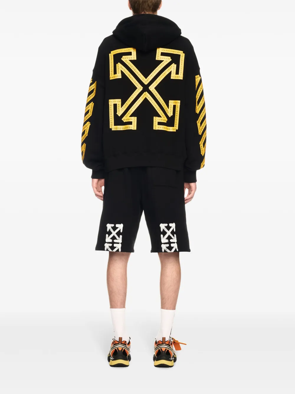 Off-White Tape Arrow hoodie Zwart