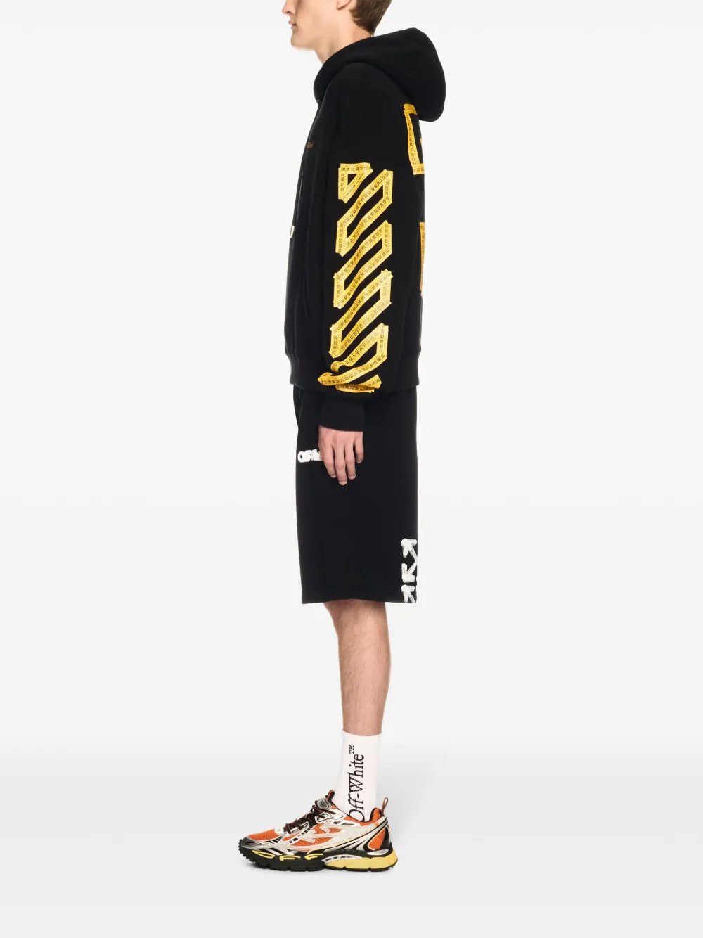 Off-White Tape Arrow hoodie Zwart