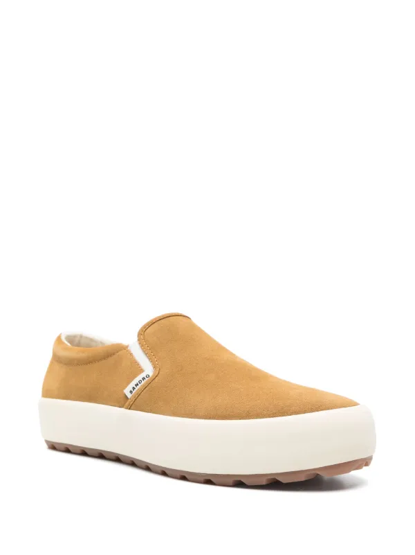 Marrone Scarpette Senza Lacci Scarpe Uomo Eleganti Marroni Made In