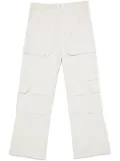 SANDRO ripstop cargo trousers - Neutrals