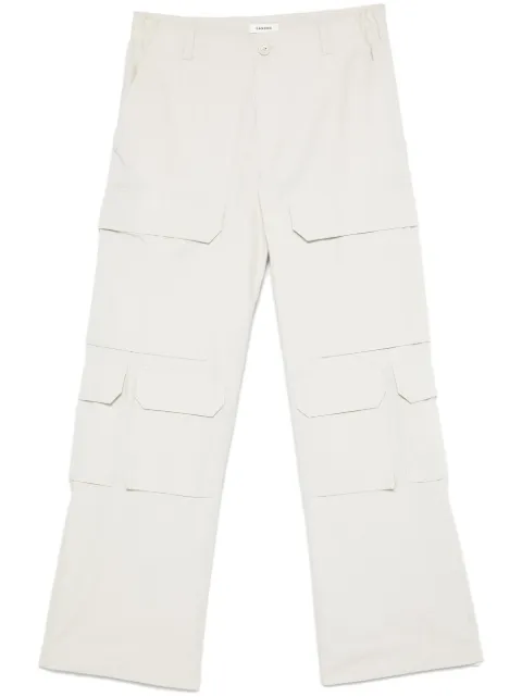 SANDRO pantalones cargo con ripstop