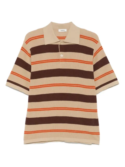 SANDRO striped polo shirt