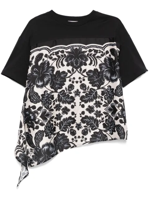 SANDRO floral-print T-shirt