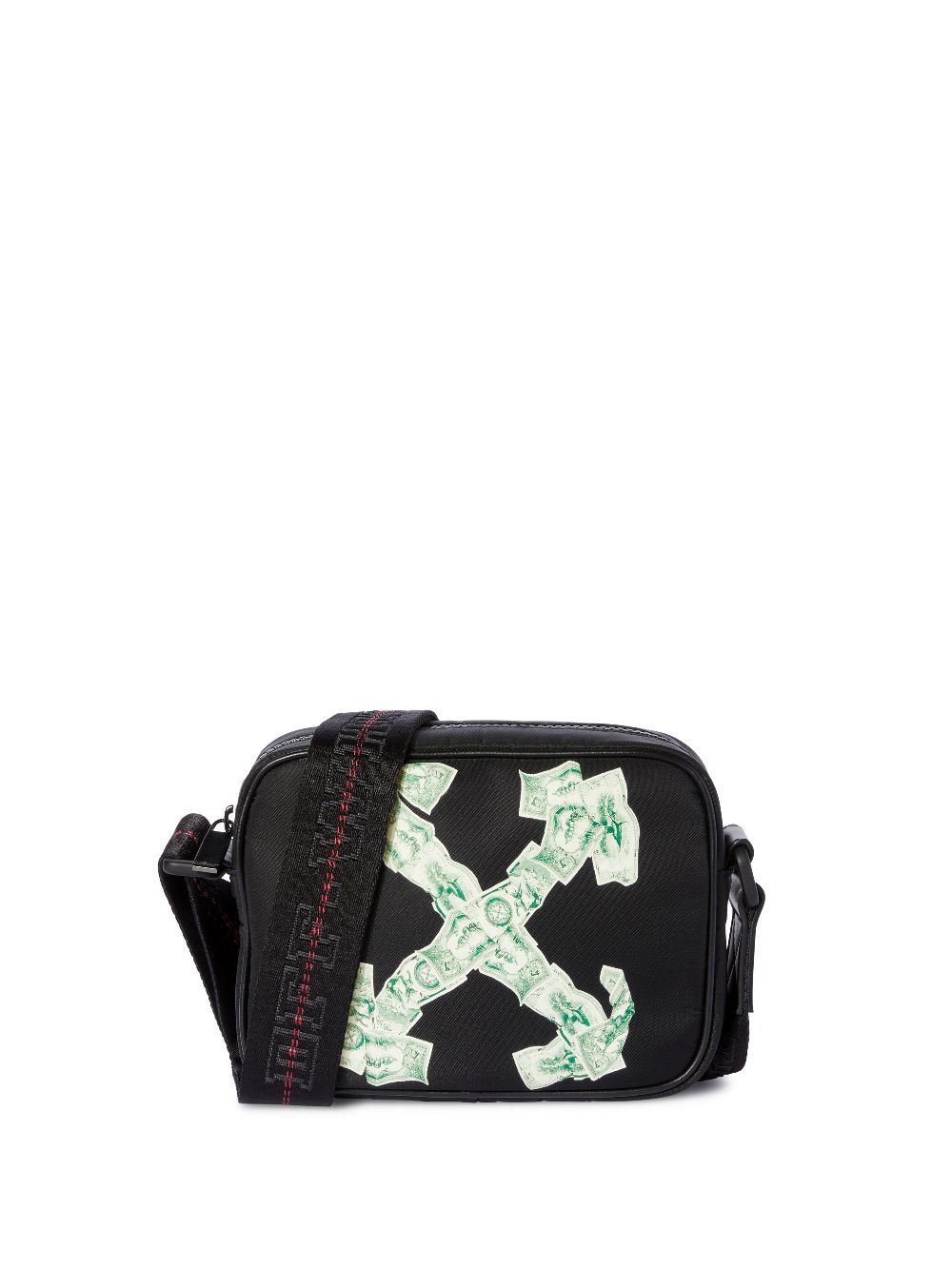 Off-white Black Money Print Heritage Camera Bag