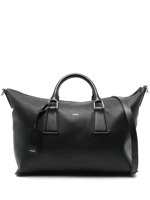 Sac fourre-tout en cuir - SANDRO - Modalova