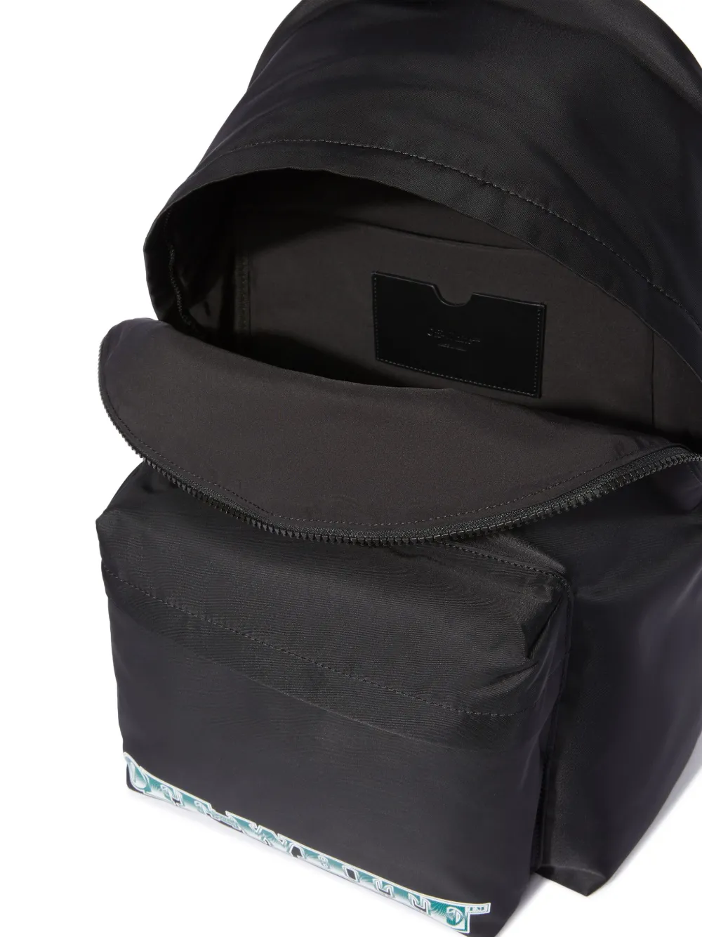 関税送料込【Off-White】ヘリテージ Heritage バックパック ロゴ Off-White Heritage Backpack | Black | FARFETCH