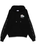 Off-White Fresco Arrow Skate hoodie - 1001 Black - White