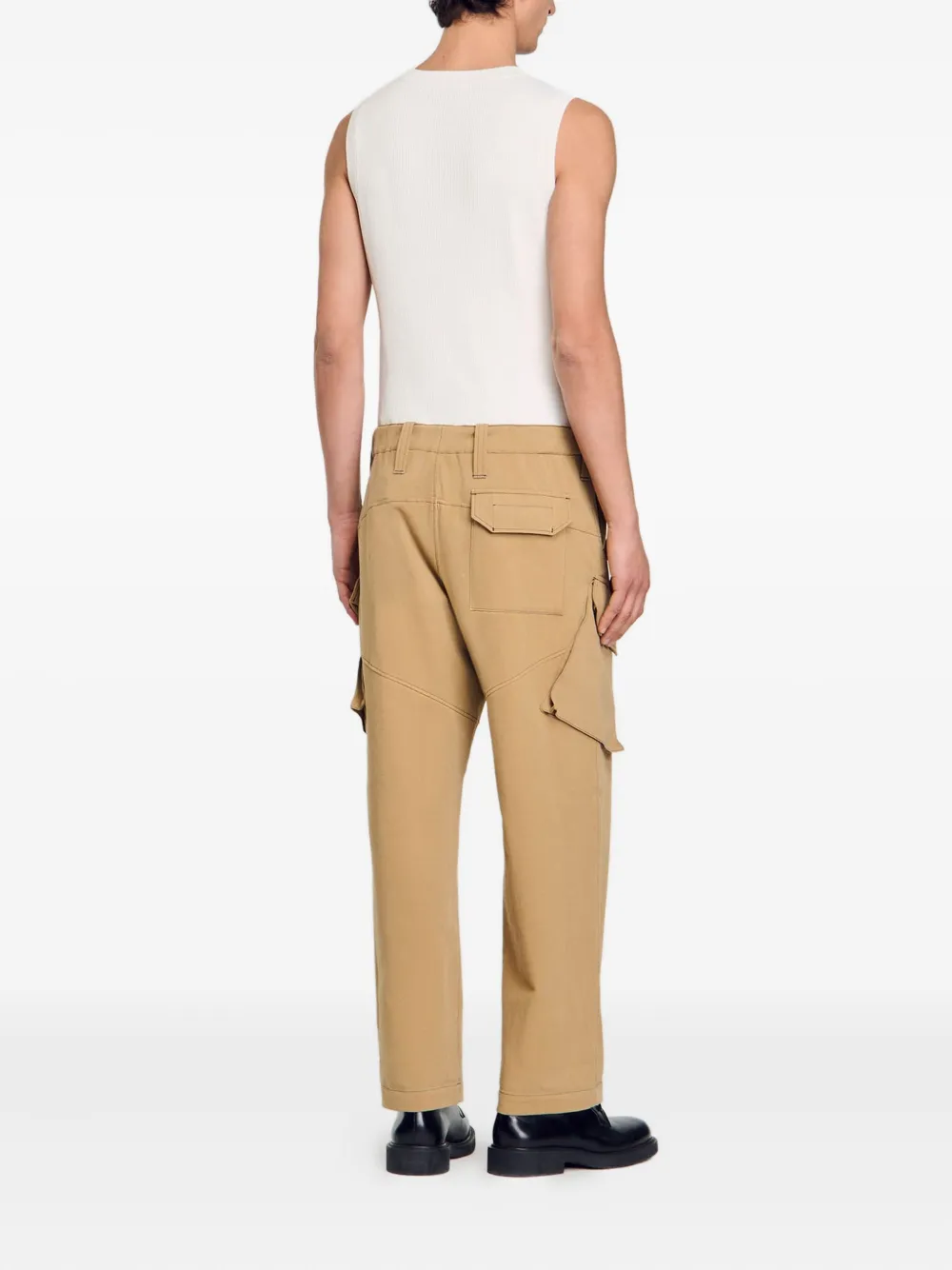 SANDRO Cargo broek Bruin