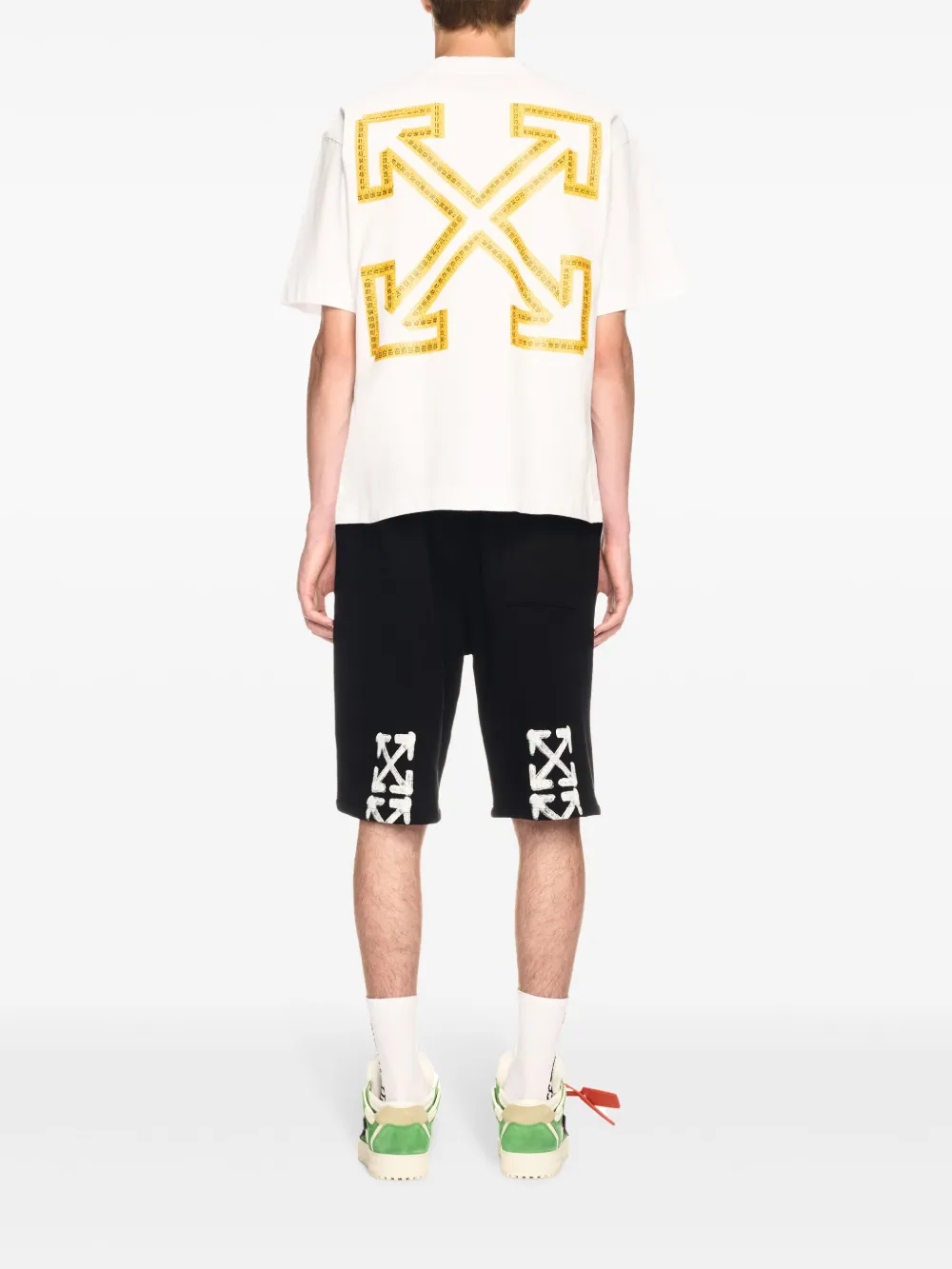 Off-White Tape Arrow T-shirt Wit