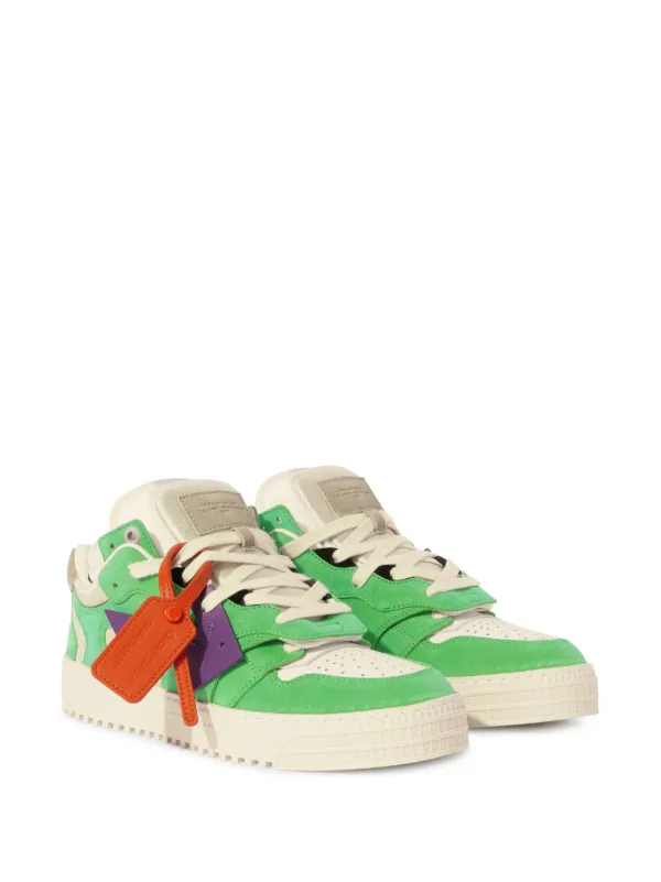 off white off court low green