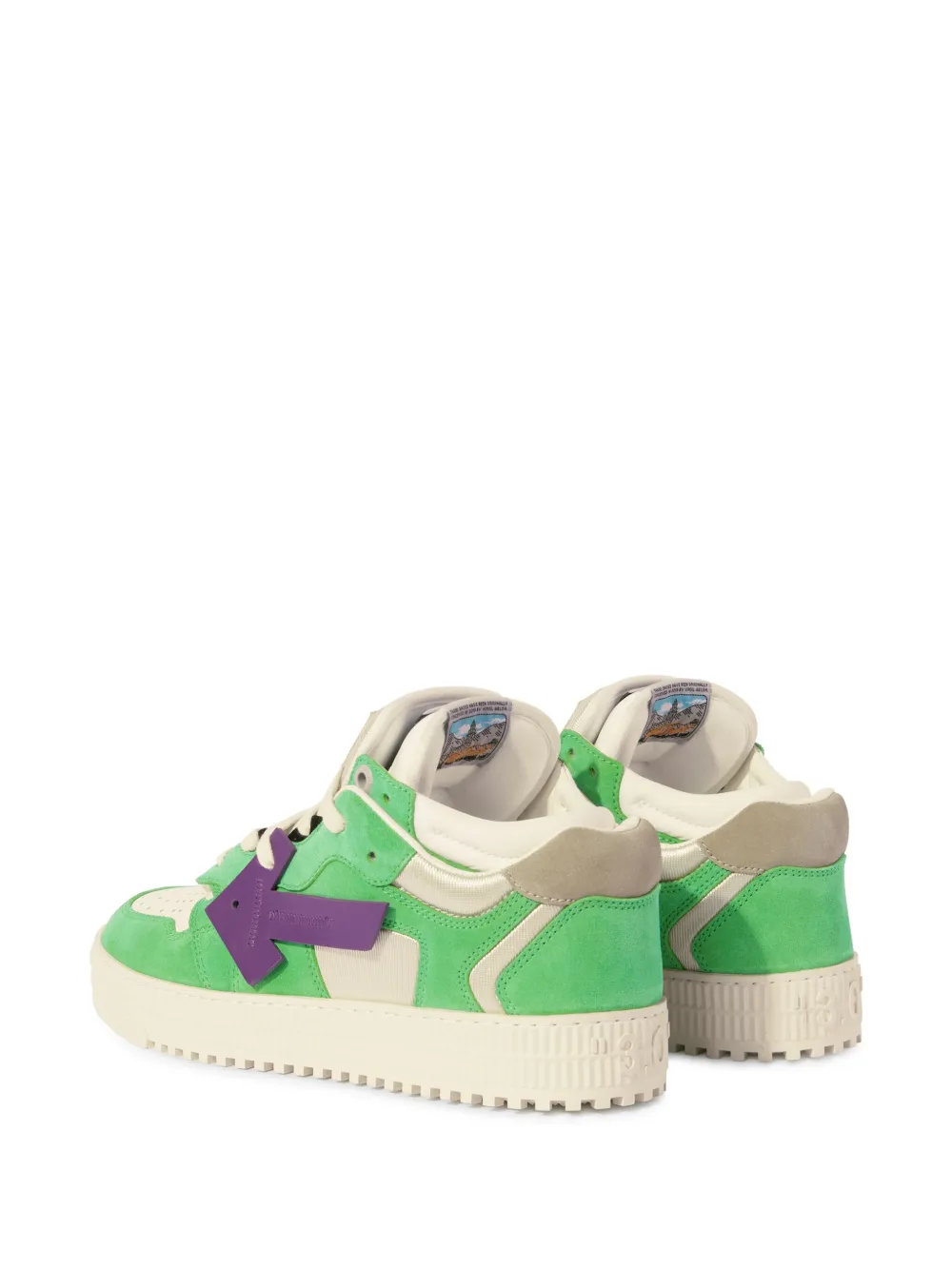 Off-White Floating Arrow sneakers Green
