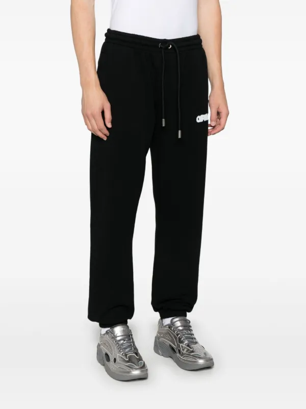 パンツ OFF-WHITE \"RUBBER ARROW\" JOGGING PANTS Off-White Vibe Arrow Track Pants | Black | FARFETCH