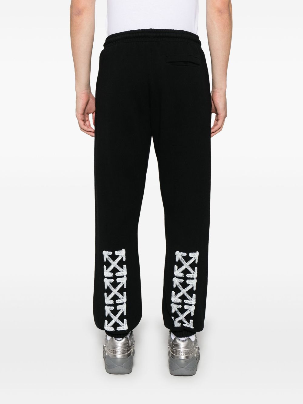 OFF-WHITE SPRAY ARROW TRACK PANTS 