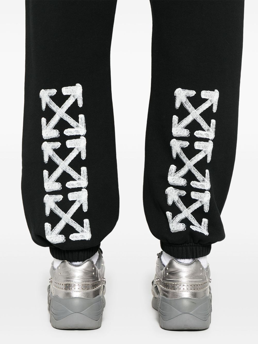 OFF-WHITE SPRAY ARROW TRACK PANTS 