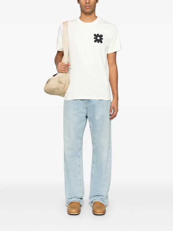SANDRO フローラル Tシャツ | ニュートラル | FARFETCH JP