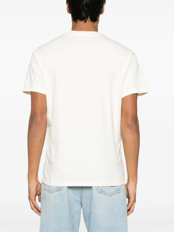 フランス発 Sandro 2025 春夏 フローラルモチーフ Tシャツ フランス発 Sandro 2025 春夏新作 ビーズ フラワー Tシャツ
