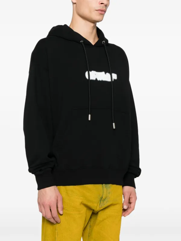 パーカー・フーディ Off-White 'Vibe Arrow' Black Cotton Sweatshirt Off-White Vibe Arrow Skate Hoodie | Black | FARFETCH