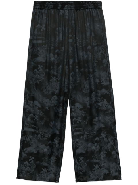 Off-White jacquard-pattern track trousers Men