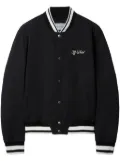 Off-White Script varsity jacket - Black