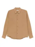 SANDRO linen shirt - Brown